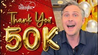 Thank You 50k Subscribers | The Cooking Doc®