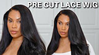 NO MORE CUTTING LACE !!! PRE CUT LACE WIG | BEGINNER FRIENDLY INSTALL LUVMEHAIR