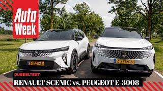 Peugeot e-3008 vs. Renault Scenic E-Tech - AutoWeek Dubbeltest