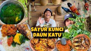 SAYUR KUNCI DAUN KATU DADAR JAGUNG, GORENG BANDENG DAN SAMBEL TOMAT NAFSU MAKAN MENINGKAT‼️