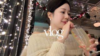 VLOG. 친구들과 행복한 연말보내기️ 부베트 서울, 또띠아, 미시사 도마, 텐꼬르소꼬모, 미라벨 팝업 | 일상 브이로그