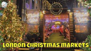 The Spectacular Christmas Market at London's Tower Bridge