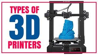 The Top 8 TYPES Of 3D PRINTERS That Will Blow Your Mind