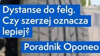 Dystanse do felg. Czy szerzej oznacza lepiej? ● Poradnik Oponeo™