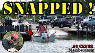 Fred the Croc wants the Poodle ! Boat Ramp Fails (Chit Show)
