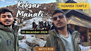 Manali to Koksar | Koksar Snow Point | Koksar Himachal Pradesh | Hidamba devi Temple