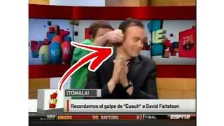 ESPN se BURLA del GOLPE de CUAUHTÉMOC a FAITELSON (buena calidad)