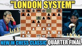 London System; Levon Aronian VS Wesly So || New in Chess Classic Quarter Final