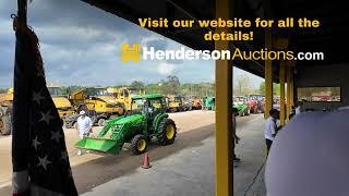 Farm, Construction, and Trucking Auction | Henderson Auction's Last Auction of the 2024!!