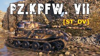 World of Tanks Pz.Kpfw. VII - 7 Kills 10,7K Damage