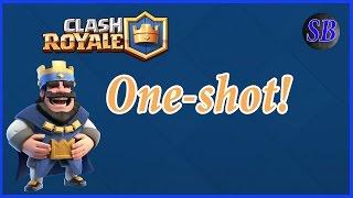 Clash Royale. Ваншот (one-shot).