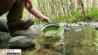 Panning For Gold With The Gold Claw!