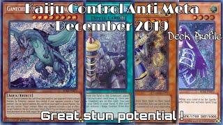 YU-GI-OH! KAIJU ANTI META DECEMBER 2019 DECK PROFILE [YGO PRO]