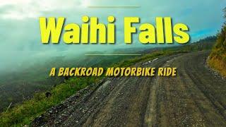 Waihi Falls - backroad motorcycle ride