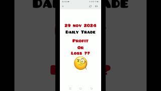 29 Nov 24, Live Trade | #livetrade #stockmarket #money #trending #nifty #today #todaytrade