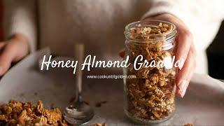 Honey Almond Granola Recipe