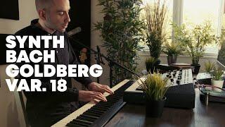 Bach played on a Synthesizer | Goldberg Variation 18