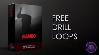 [Free Drill Loop Kit] - "Rambo" - | 10 Royalty free loops | by Purple Beatz