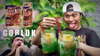 CRAZY GOOD BROH!!! MUKBANG ICE DAWET DRINK WITH CHILE BON FLAVOR MAKES AN ADDICTIVE