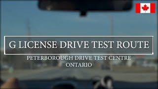 Peterborough G License  Drive Test |  Full Route & Tips on How to Pass Your Driving Test | I
