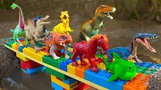 Funniest Animal Jurassic Park: Tyrannosaurus rex baby vs All Large Herbivore Carnivore On Isla Dino