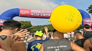 국제관광 마라톤대회 10km 3위