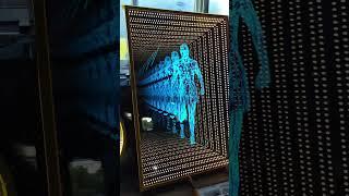 infinity mirror 3D hologram fans video #ledsign #ledsignage #neonsign #3dsign #signage #ledlights