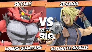 LMBM 2024 Top 8 - Spargo (Cloud) Vs. Skyjay (Incineroar) Smash Ultimate - SSBU