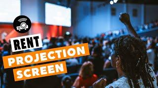 Rent a Projection Screen | Best Projection Screen Rental in NYC NJ CT MA PA MD DC