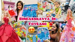 WOW! My New Barbie Dolls set  Bindass Kavya vs Chikoo Baby In Toys Land ️ Lots of Toys Shopping