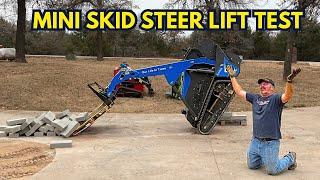 How Much Weight Can A Chinese Mini Skid Steer Lift? - Winner & Loser