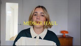 Midsize haul & try-on | INFFTRU, COS, Arket, Weekday, Vintage | Curvy girl styling tips