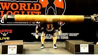 Eddie HALL Collapses during LOG LIFT!