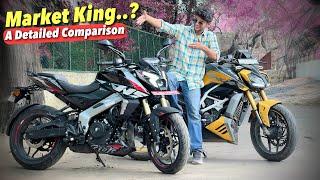 "Apache RTR 310 vs Bajaj NS400Z:Performance, Features, and Value Compared"