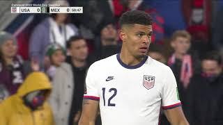 Miles Robinson WCQ vs Mexico 11/12/21