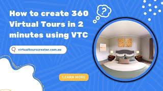 How to create 360 virtual tour in under 2 min