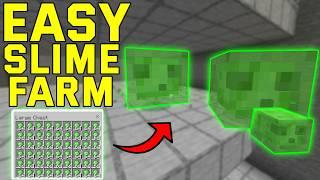 EASIEST Slime Farm Minecraft bedrock 1.21! (Bedrock)