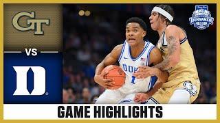 Georgia Tech vs. Duke Game Highlights | 2025 T. Rowe Price ACC Men's Basketball Tournament