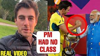 Pat Cummins Angry Reply to PM Narendra Modi About Trophy Ceremony of World Cup 2023 Final