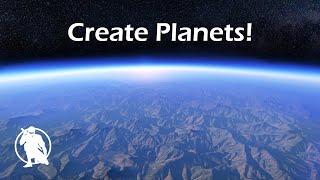 How to Create Planets in Unreal Engine: Ground to Space Transition UE4 Tutorial