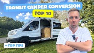 Ford Transit Camper Conversion: 10 Biggest Regrets + Top Tips