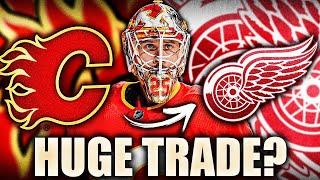 HUGE RED WINGS & FLAMES TRADE SOON? JACOB MARKSTROM TO DETROIT? (Calgary News & Trade Rumours)