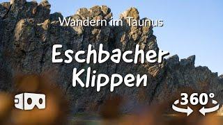 360° VR-Wandervideo | Eschbacher Klippen und Maibacher Schweiz | Wanderung  im Taunus