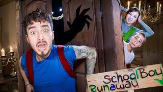 ОТКРЫВАЮ ШКАФ С МОНСТРОМ В ДОМЕ ЗЛЫХ РОДИТЕЛЕЙ В SCHOOLBOY RUNAWAY В МАЙНКРАФТ!