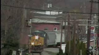 CSX G580 @ Main Street Semaphores Crawfordsville Indiana