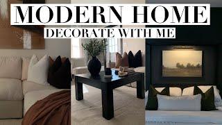 HOME MAKEOVER! AMAZON PICTURE LIGHTS| CB2 COFFEE TABLE DUPE |WALMART OLIVE TREE | LUXE LOOK FOR LESS