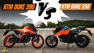 2024 KTM Duke 250 VS Duke 390 | Which one is better??