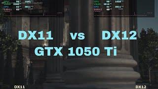 Directx 11 vs 12 Performance comparison Test |  GTX 1050 Ti