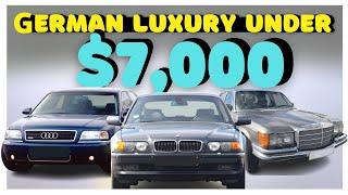 Top 10 Cheap Classic German Luxury Cars You Can Buy Today!