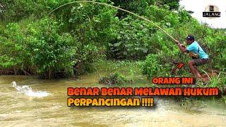 Di Luar Akmal ! Orang Ini Masih Bisa Mendeteksi Keberadaan Toman Di Luapan Sungai